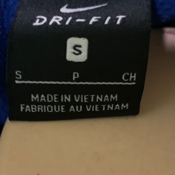 Nike blue pull over hoodie - Picture 3 of 4